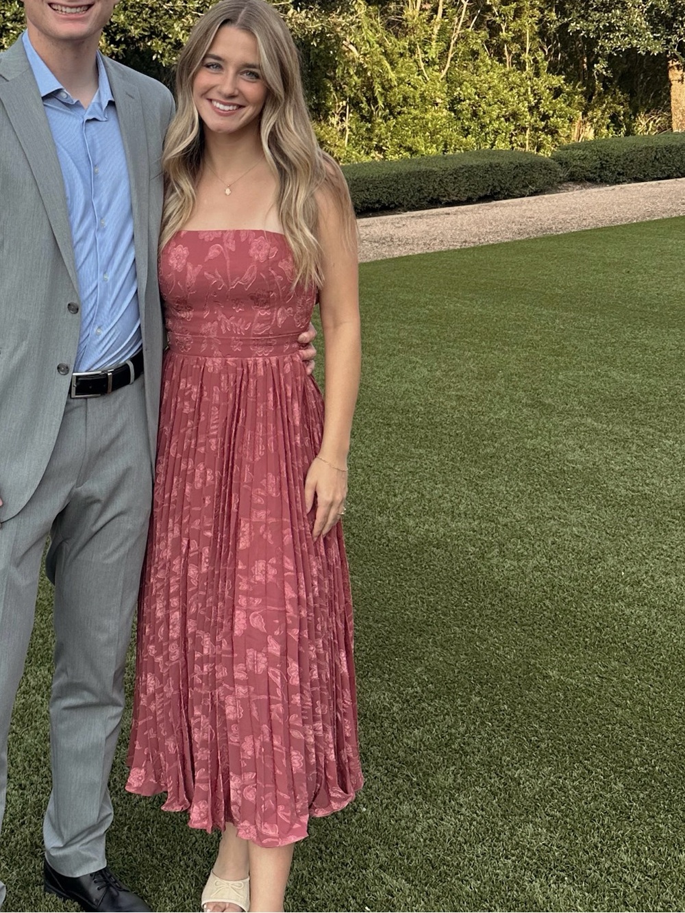 Lulus Strapless Dress